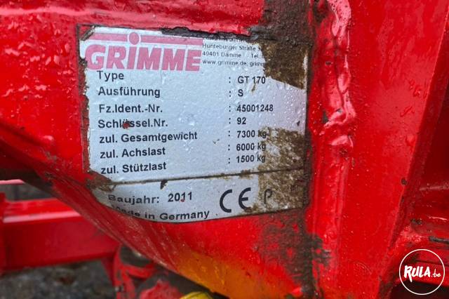 Grimme, GT 170 S