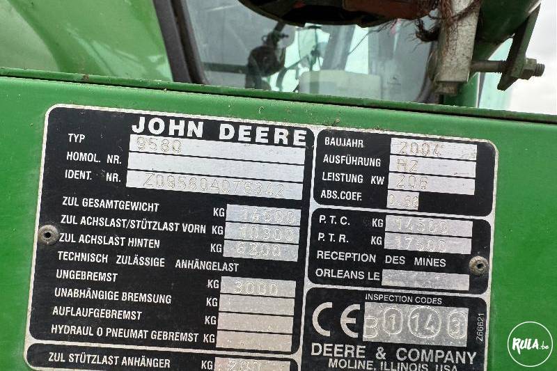 John Deere, 9580WTS