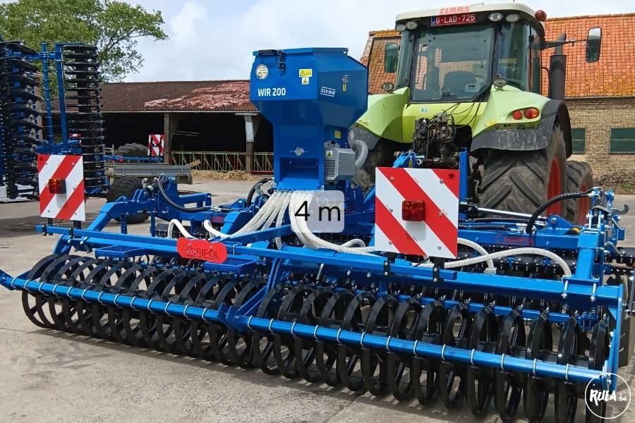 made in poland Schijveneg cultivator diepwoeler 