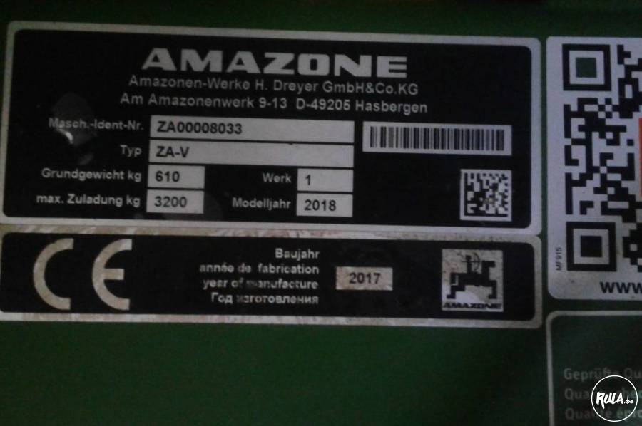 Amazone ZAV EASY 2700 