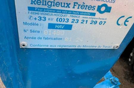 Religieux, TAPIR 80 L 3M