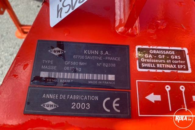 Kuhn, GF 5801 MH