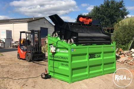 DB Engineering Zeefmachine TRASERSCREEN DB 40L 