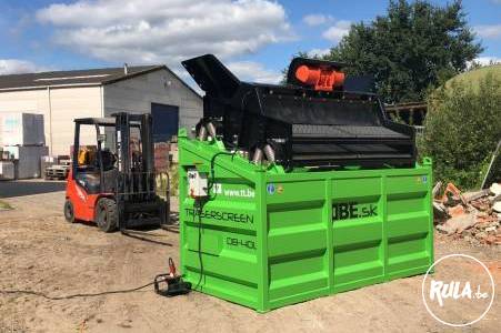 DB Engineering Zeefmachine TRASERSCREEN DB 40L 