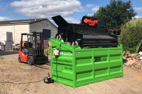 DB Engineering Zeefmachine TRASERSCREEN DB 40L 