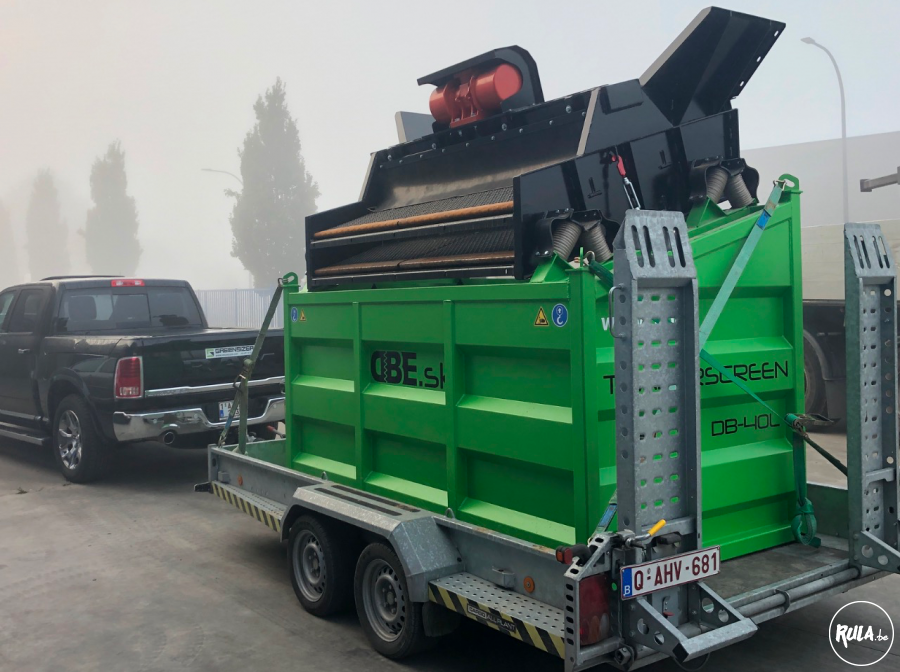 DB Engineering Zeefmachine TRASERSCREEN DB 40L 