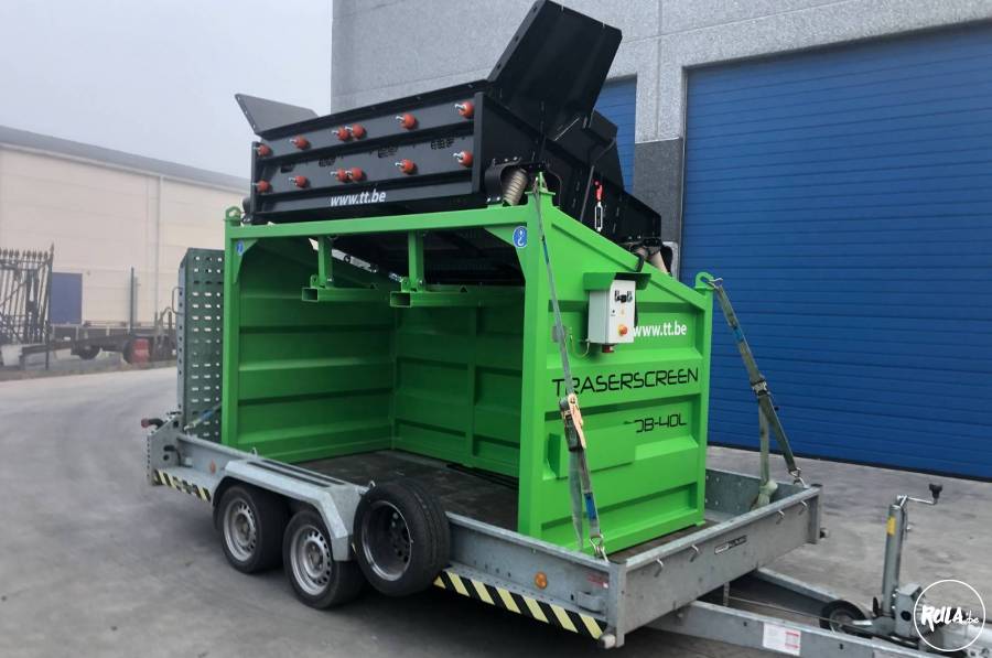 DB Engineering Zeefmachine TRASERSCREEN DB 40L 