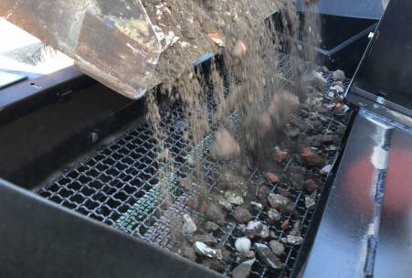 DB Engineering Zeefmachine TRASERSCREEN DB 40L 