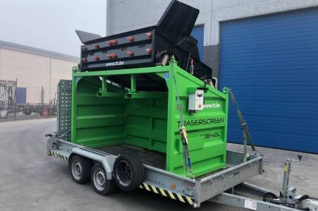 DB Engineering Zeefmachine TRASERSCREEN DB 40L 