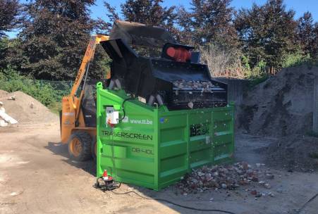DB Engineering Zeefmachine TRASERSCREEN DB 40L 