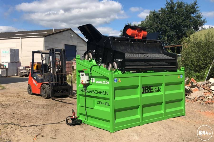 DB Engineering Zeefmachine TRASERSCREEN DB 40L 
