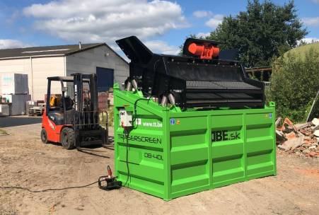 DB Engineering Zeefmachine TRASERSCREEN DB 40L 