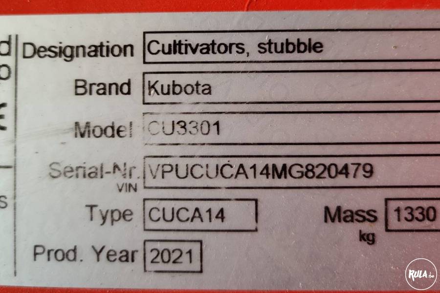 Kubota CU3301 