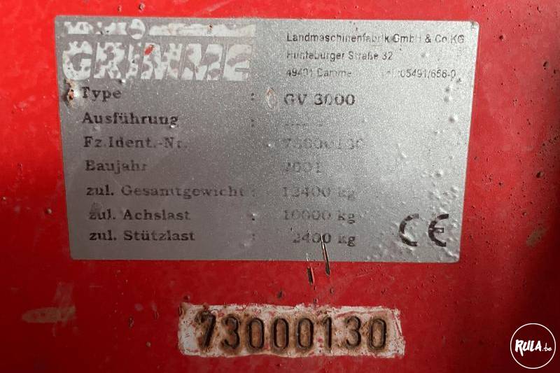 Grimme, GV3000