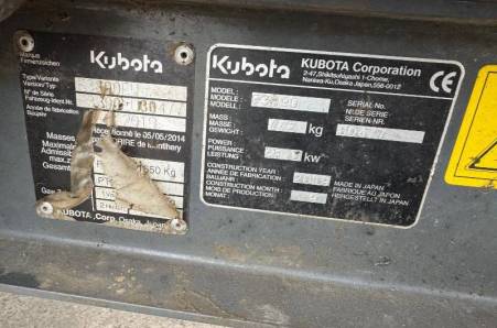 Kubota, 3890