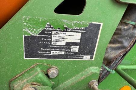 Amazone, UX5200
