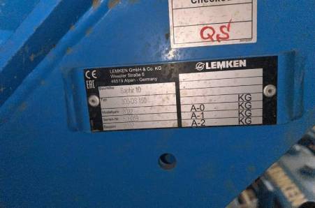 Lemken, SAPHIR 10