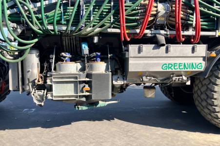 Claas Xerion 4000 + mengmesttank 