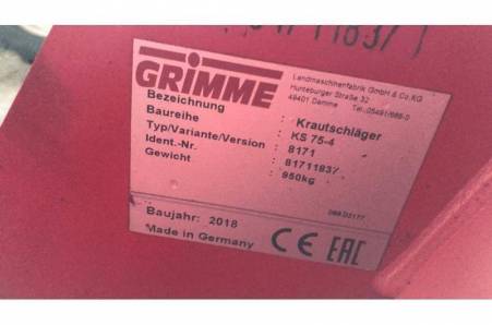 Grimme, KS75/4
