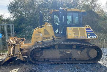 Komatsu pousseur avec GPS