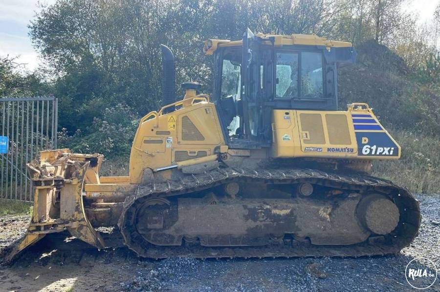 Komatsu pousseur avec GPS