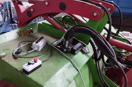 vdw MBT-go-22  Gedragen uitkuilbak met weegsysteem