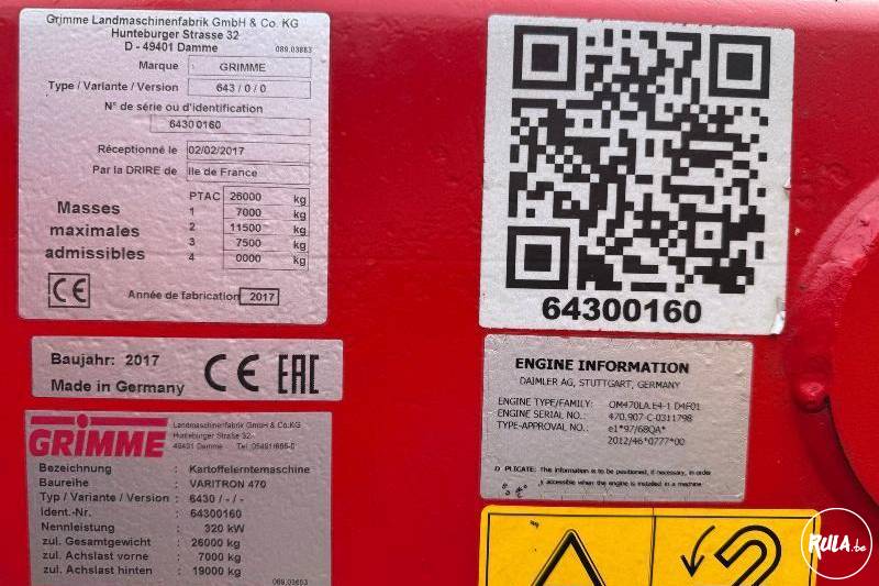 Grimme, VARITRON 470