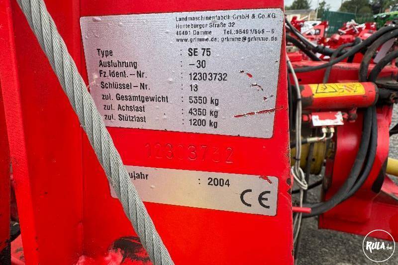 Grimme, SE 75/30 UB
