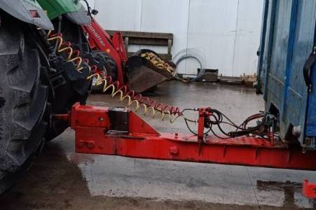 Krone 18t MTM schuifzeilopbouw wipkar traag vervoe