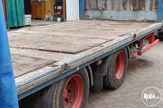 Krone 18t MTM schuifzeilopbouw wipkar traag vervoe