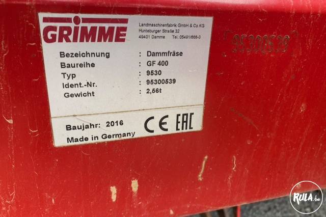 Grimme, GF 400