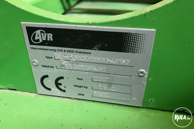 AVR, GE FORCE 3800