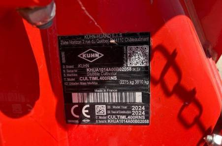 Kuhn, CULTIMER L400R
