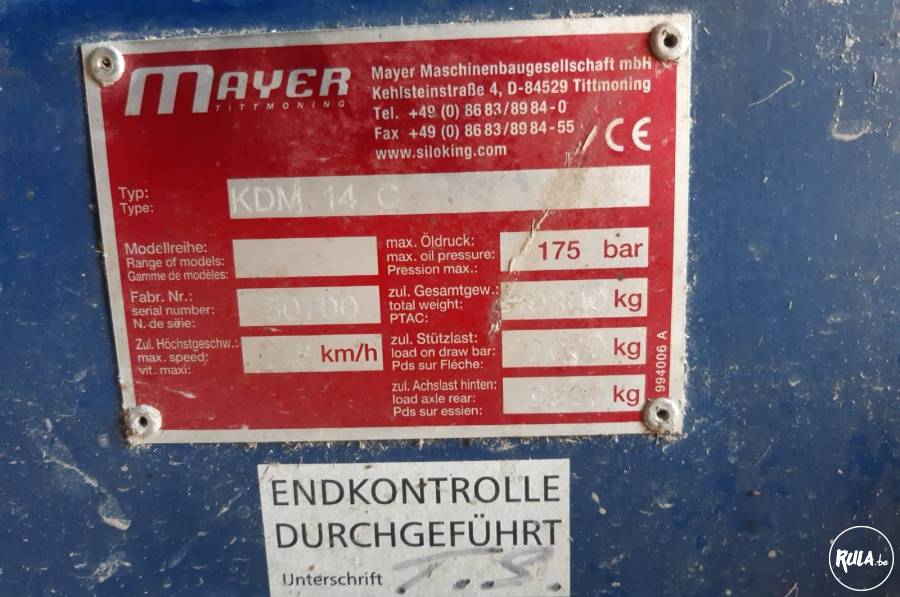  Voermengwagen SILOKING Compact 14 m³ 