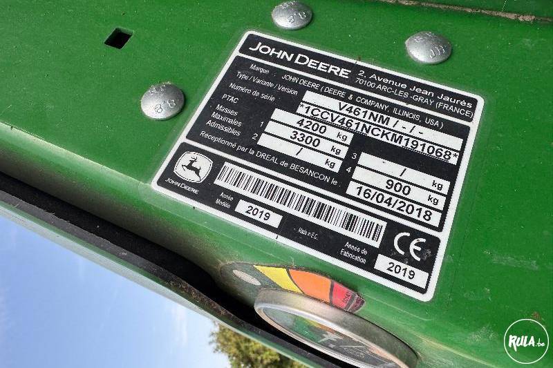 John Deere, V461M