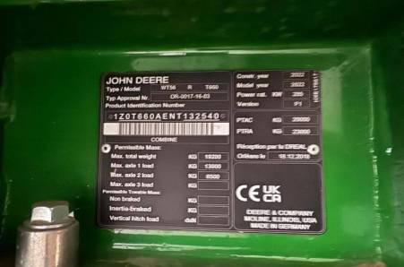 John Deere, T660