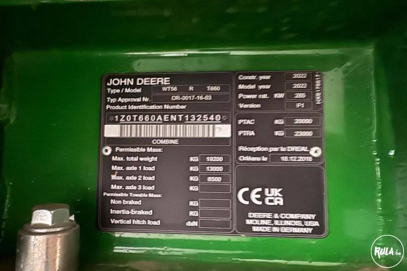John Deere, T660