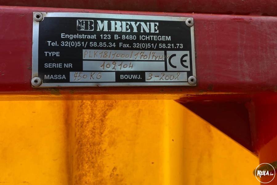 Beyne Beynes PLK 18 /1000/170/7vmm 