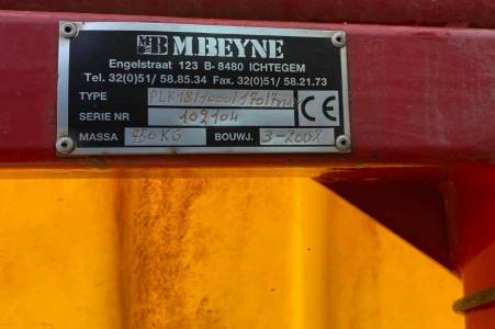 Beyne Beynes PLK 18 /1000/170/7vmm 