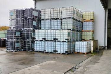 Gebruikte IBC-container 1.000 liter Gebruikte IBC-container 1.000 liter