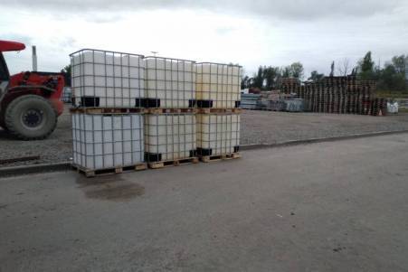 Gebruikte IBC-container 1.000 liter Gebruikte IBC-container 1.000 liter