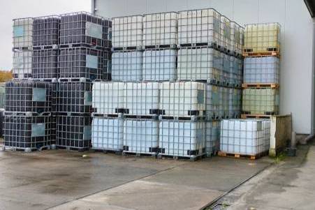 Gebruikte IBC-container 1.000 liter 