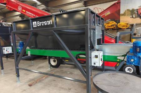 Broson 3T bunker met afvoerband 