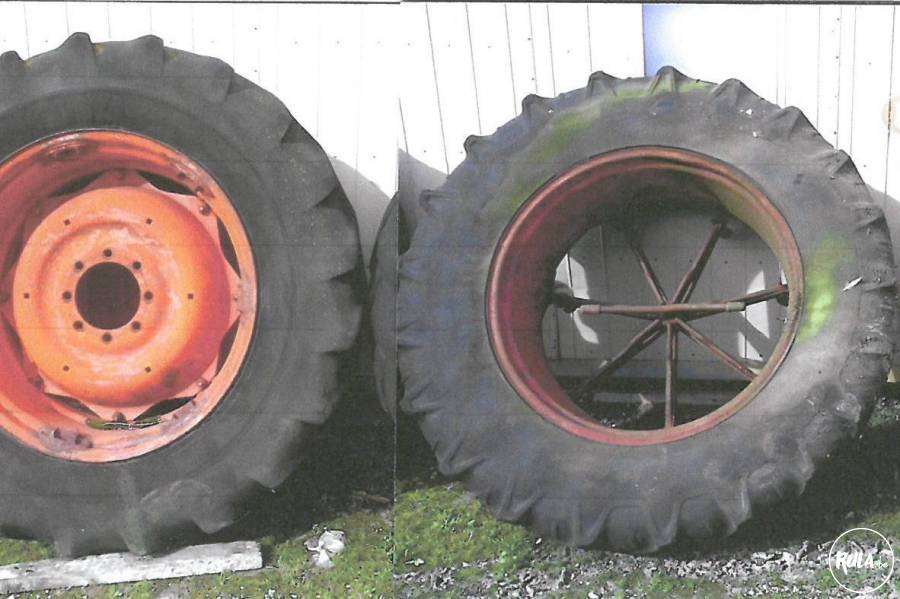 Roues jumelées
