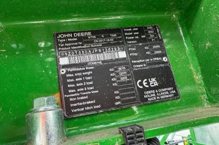 John Deere, T550