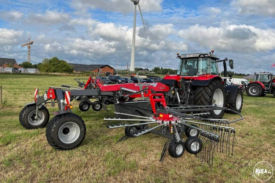 Massey Ferguson dubbele hark 