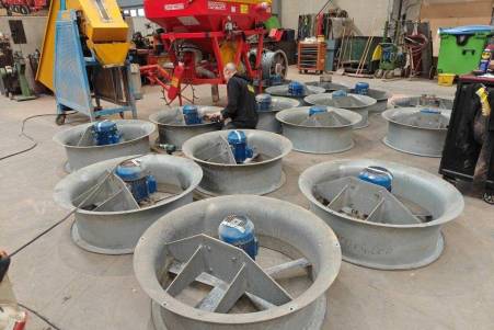 Verschillende ventilators 