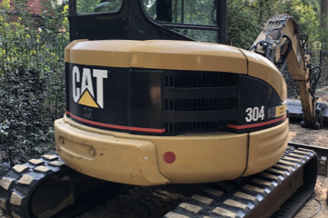 Minigraver 4,6 ton Cat 304 