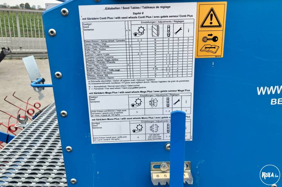 Lemken Lemken Saphir 8 + Zirkon 12/300 