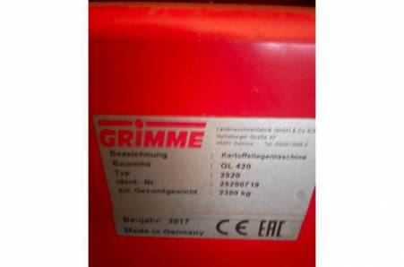 Grimme, GL420 COMBI